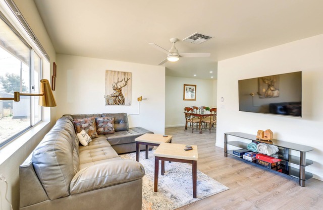 Kingman Vacation Rental w/Yard + Fire Pit