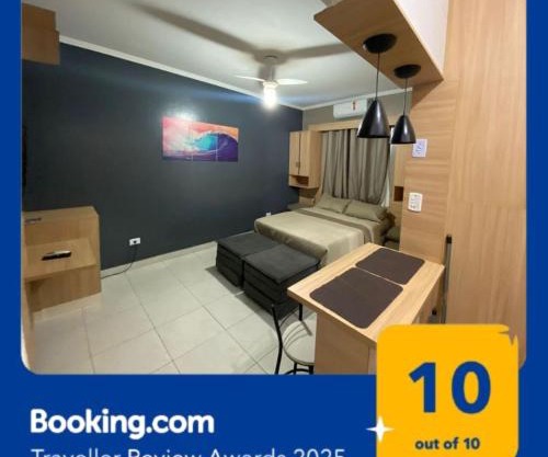 kitnet Premium ao lado da praia Canto do Forte