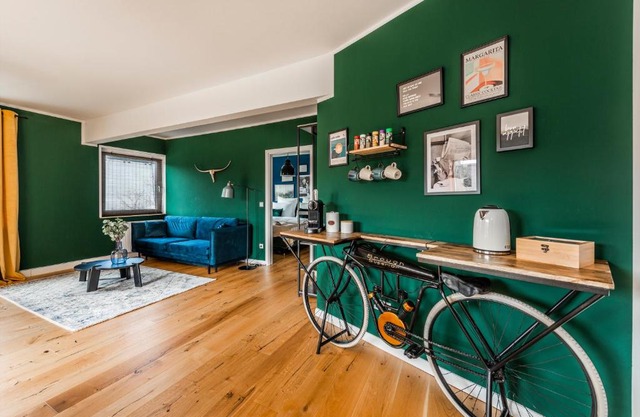 Klassen Stay - Exklusives Apartment - Zentral und 4km zur Messe -Kingsizebett