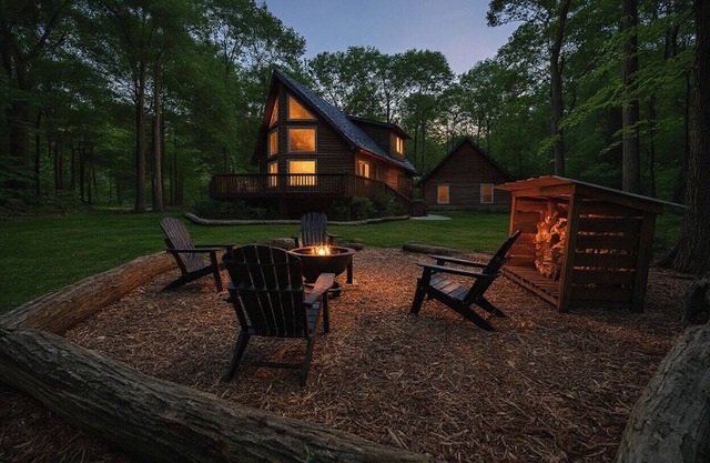 Knobby and Nice Retreat w/private hot tub, near Blue Knob Ski Resort