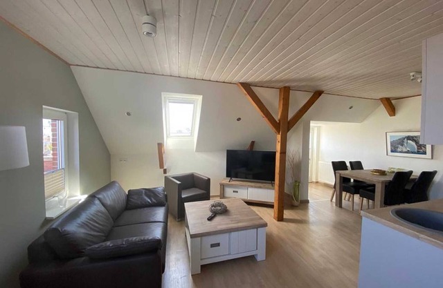 Koje 2 - Frühstück mit Kutterblick - Ferienwohnungen Meerhuus, 45229