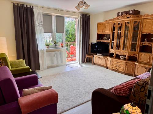 Kolobrzeska PRL Apartment with modern touch