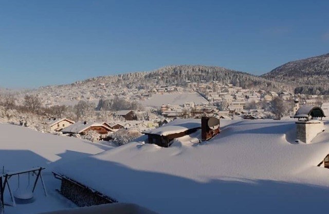 Komfortable Fewo mit herrlichem Blick zu den Gipfeln des Bayerischen Waldes