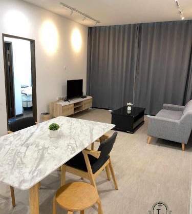 Kuching Cozy Balinese Style Rex Apartment Near BDC