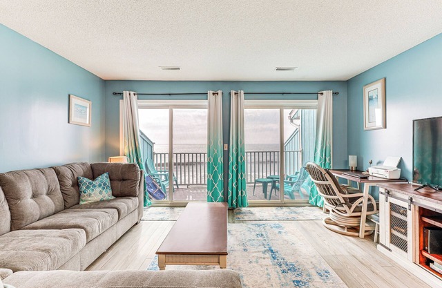 Kure Beach Condo w/Panoramic Ocean Views!