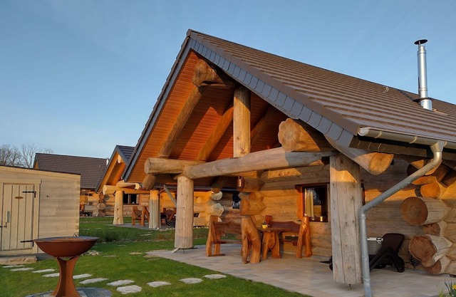 Log Cabins - Naturstammhaus MV Seenplatte 20 - Feriendorf Tollensesee
