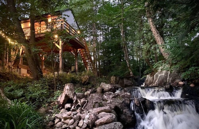 L.Flamingo Riverfront Treehouse+Chalet Combo Property