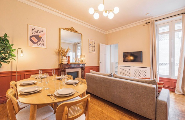L'haussmannien - Spacious 4-bedroom - Centre Gare