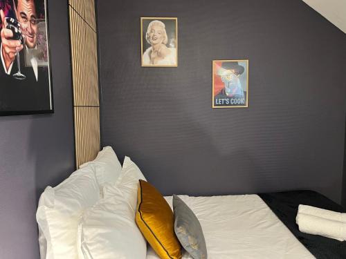 L'icône du cinéma - Studio cosy - Gare - Centre-ville Evreux - Wifi