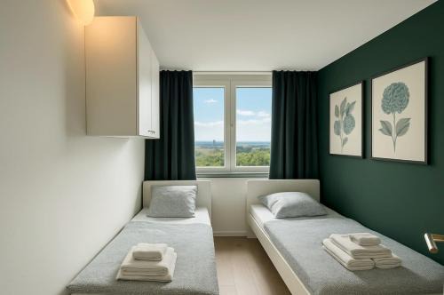 L21-Apartment Dortmund, 2 Zimmer, 4 Betten, Standardisierte Ausstattung, ideal für Reisende, Pendler, Familien