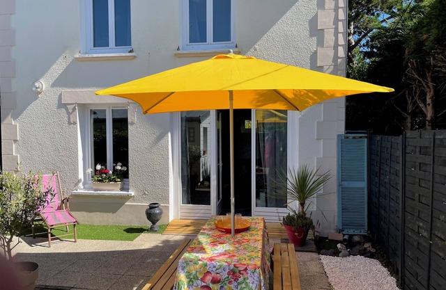 La Boussole house 2 minutes from the beach