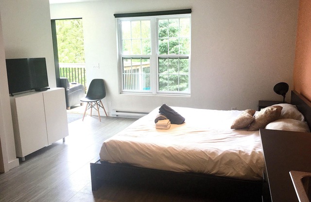 Large, warm and comfortable loft in the heart of the Laurentians