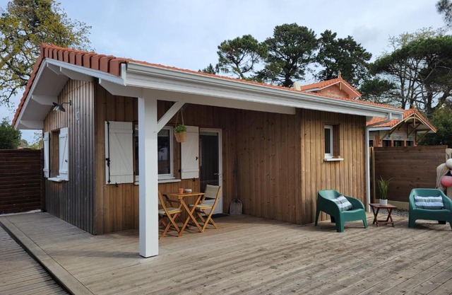 La Cabane de l'Estran au bord de mer