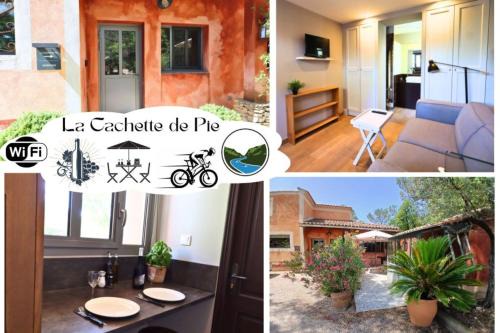 La Cachette de Pie - Maisonnette - WIFI - TERRASSES - LOCAL VÉLO