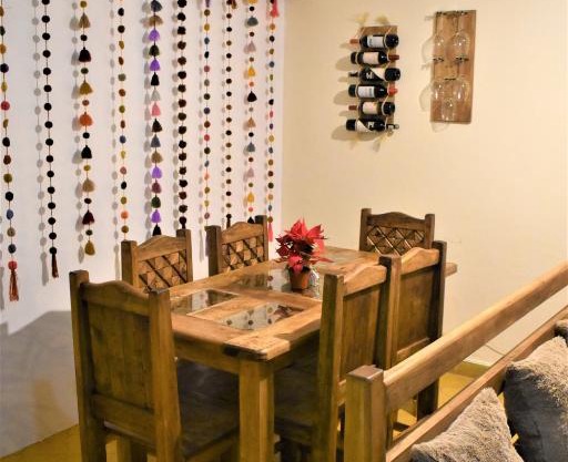 La casita, ubicada en el centro