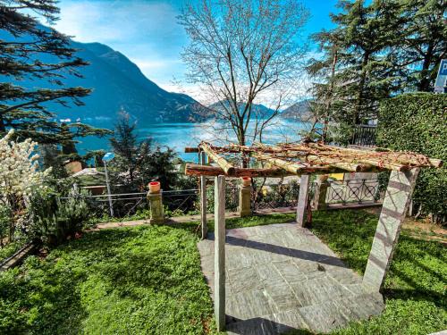 La Castignola con vista lago di Lugano e giardino condiviso