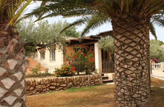 La Cochera, in the palm garden, ideal in winter and summer