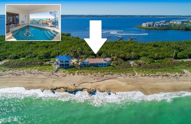 La Dolce Vita: Big Beach House w/elevator & heated pool! DIRECTLY ON BEACH