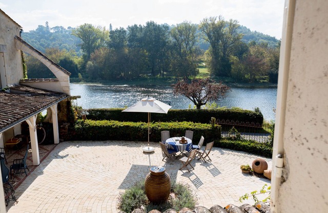 La Maison de la Rivière, a fabulous view of the Dordogne River