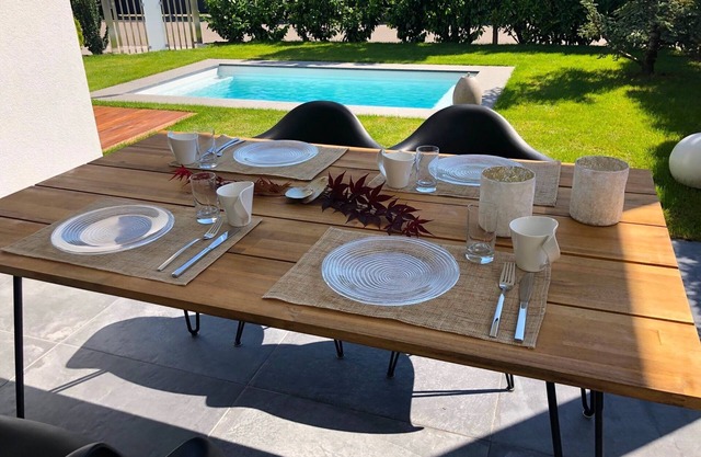 La Vigna - Living - with exclusive outdoor pool and sauna