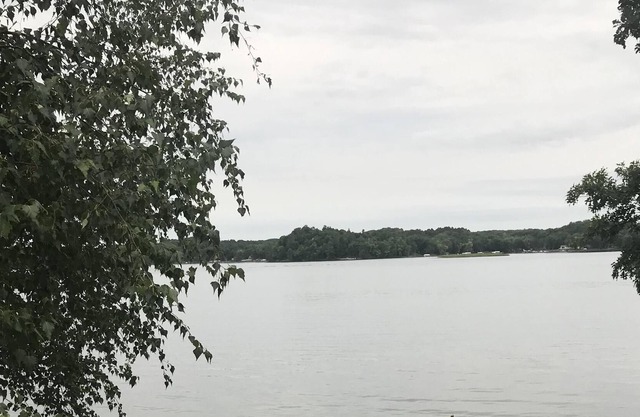 Lake Alexander cabin with hot tub!