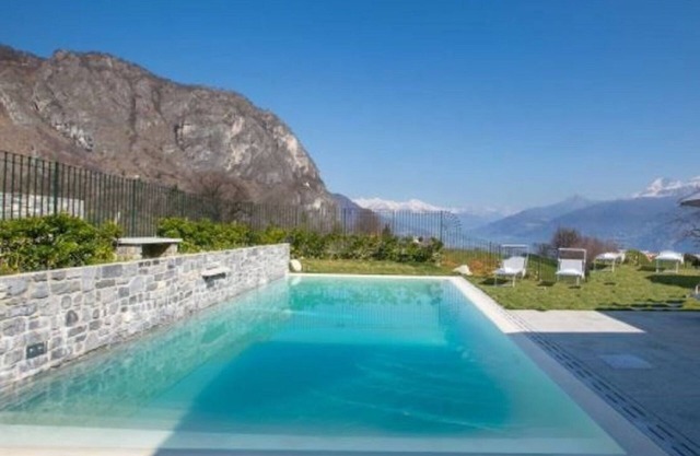 Lake Como, Villa La Grande Bellezza, pool and amazing view