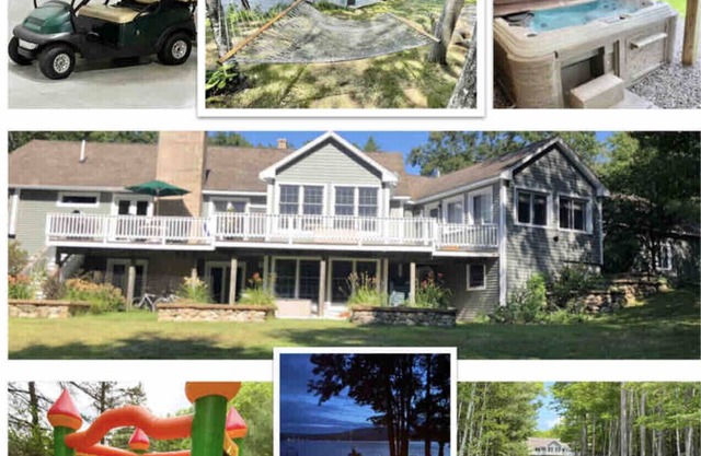 LAKE HOME! HOT TUB, GYM, FREEgolf cart, 2 kitchens