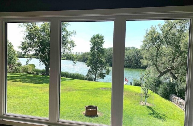 Lake House with a Beautiful Waterfront View