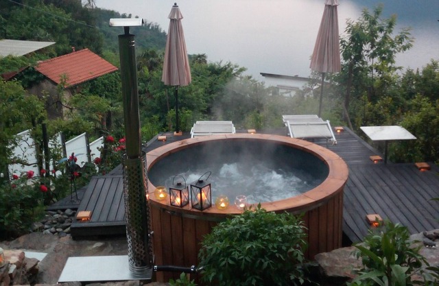 Lake Maggiore - Maccagno : Whirlpool and Spa - Private Sauna - Breathtaking view