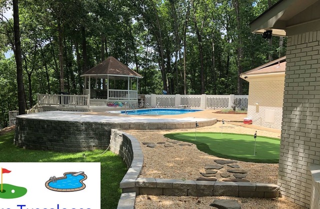 Lake T Retreat (5BR, Putting Green, & Pool!)