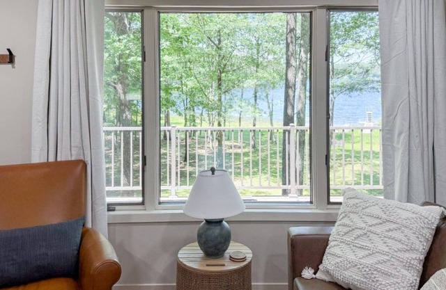 Lakefront Cabin | Trails, Private Beach & Big Yard