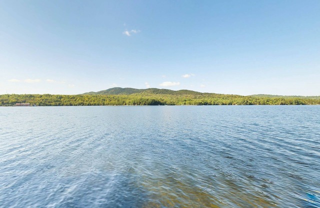 Lakefront cabin with private dock & beach access