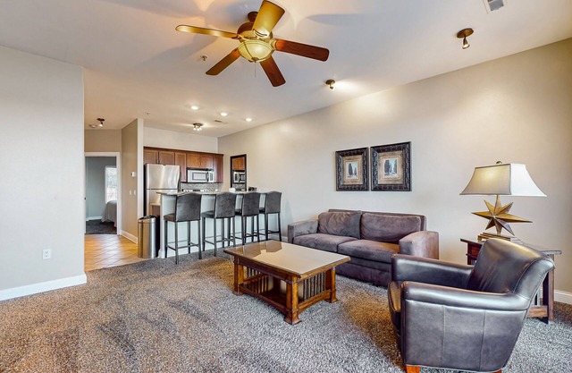 Lakefront condo at Delton Grand with pools & beach access