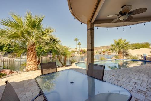 Lakefront Glendale Home with Private Pool and Dock