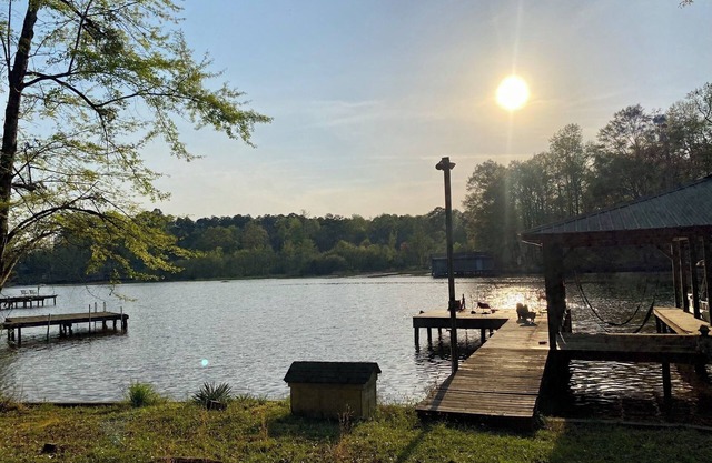 Lakefront Home w/Covered Boat Slip & Fast Internet on Lake Sinclair