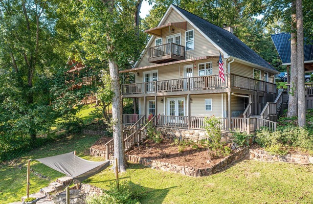 Lakefront Home w/Entertainment Space & Dock!
