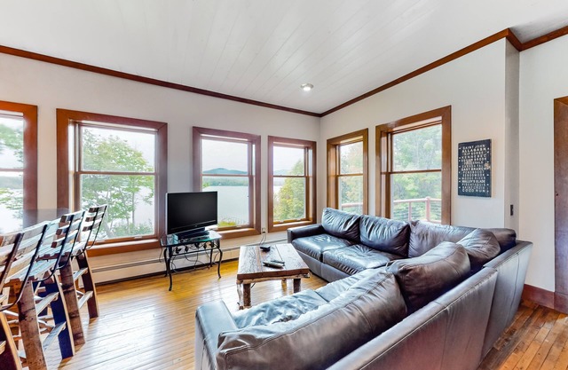 Lakefront home with outdoor firepit & private dock - near downtown