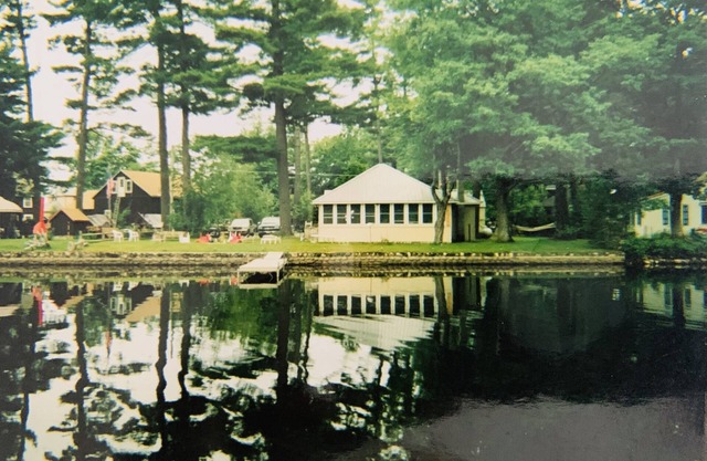 Lakefront house