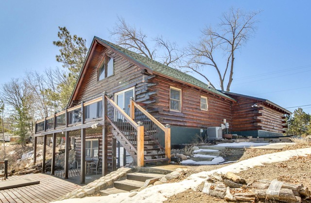 Lakefront Park Rapids Cabin w/Decks & Boat Dock!