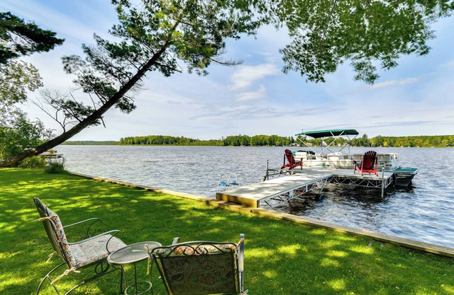 Lakefront Retreat w/Pedal Boat & Dock in Kalkaska