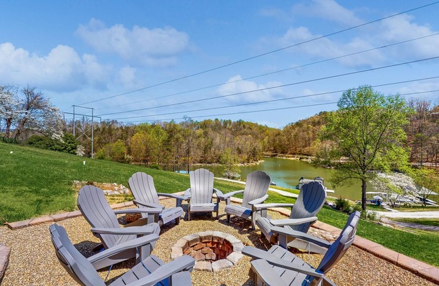 Lakeside home with private dock, stunning views & relaxing outdoor space