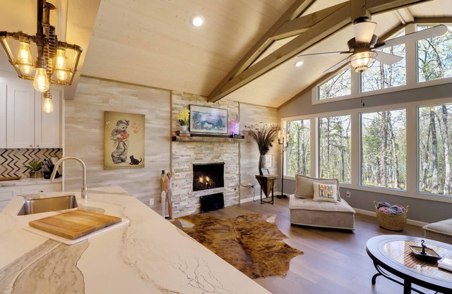 Lakeside Retreat on 10 Secluded Wooded Acres at the Raccoon Lakehouse
