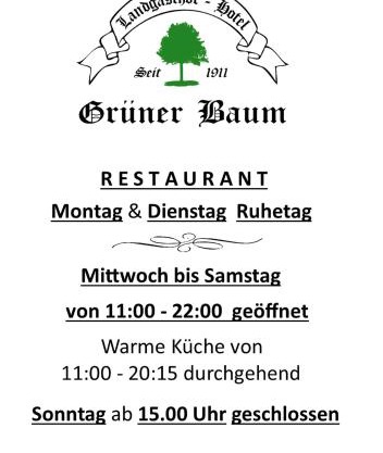 Landgasthof Hotel Grüner Baum