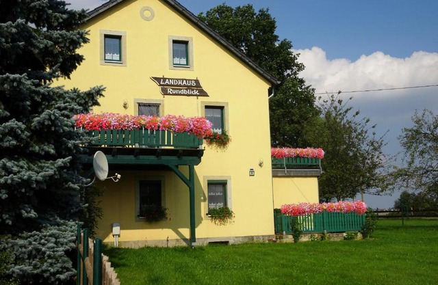 Landhaus Rundblick im Elbsandsteingebirge bei Bad Schandau