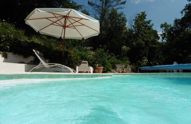 Large apartment in villa, private pool, garden.