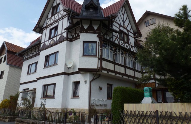 Large apartment with a beautiful view over the roofs of Schalkau
