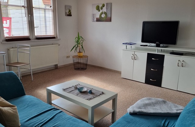 large, bright apartment