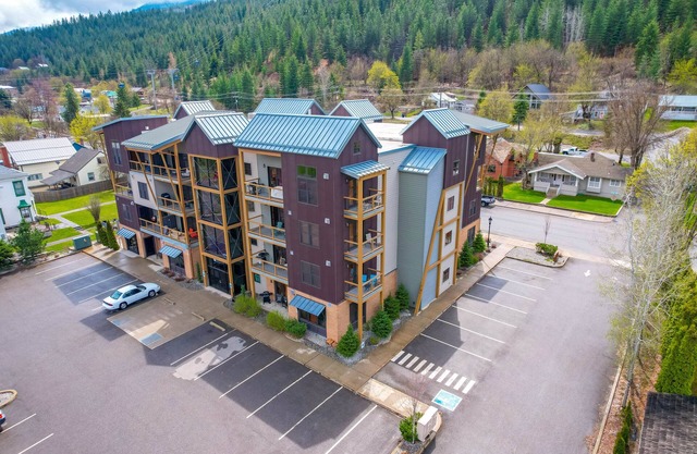 Large Condo Full Kitchen - Ski or Bike, Mtn Views, Hot tub, Fireplace