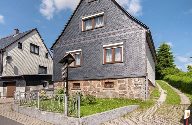 Large holiday home with terrace and garden in Neustadt am Rennsteig