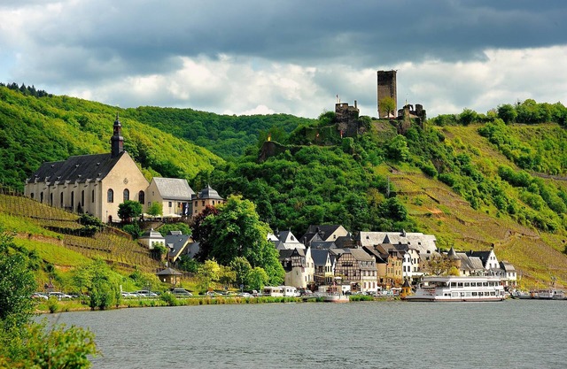 Large holiday home near the historic center and the ruins of Metternich